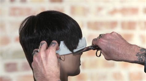Using A Handle Comb For Scissor Over Comb Or Clipper Over Comb Haircuts