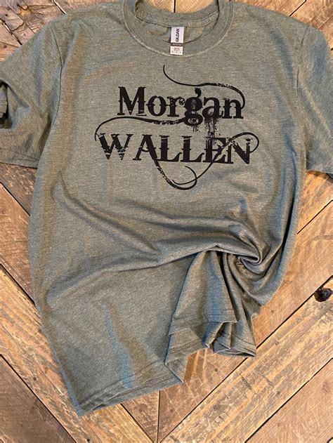 Morgan Wallen Tee T Shirt Country Etsy
