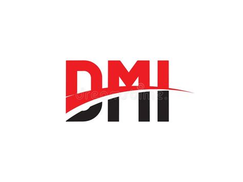 Dmi Letter Initial Logo Design Vector Illustration Stock Vector