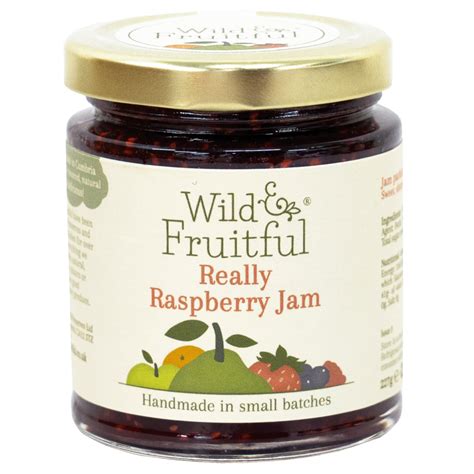 Really Raspberry Jam Wild And Fruitful Preserves
