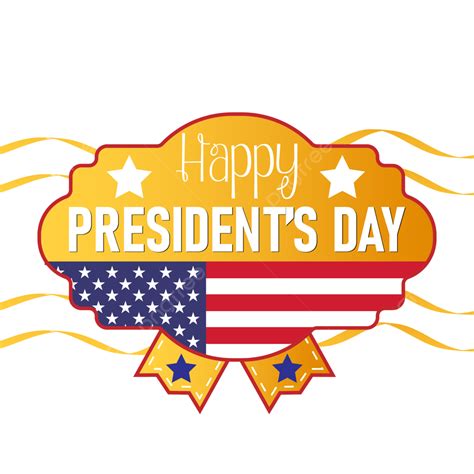 Happy Presidents Day Vector Hd Png Images Happy President S Day Label