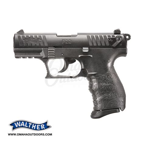 Walther Arms P22 Qd Threaded Barrel Pistol 10 Rd 22 Lr 5120500 Omaha