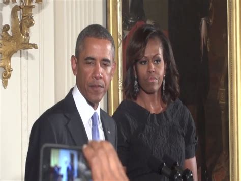 Michelle Obama Barack Obama And John Lewis White House Re Flickr
