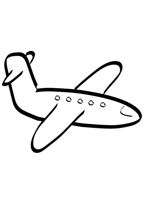 Desenhos De Avião Para Colorir Atividades Educativas
