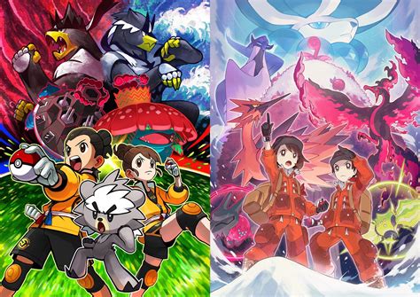 Pokemon Swordshield Tons Of Screenshots And Art For The Isle Of