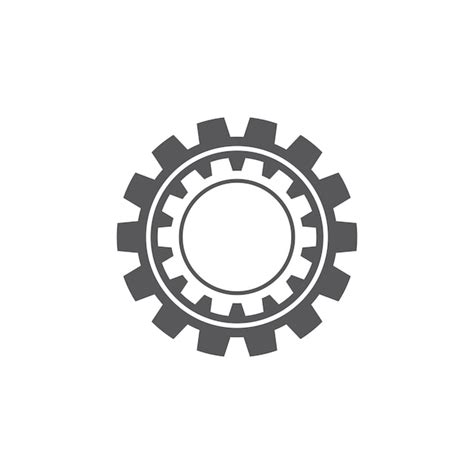 Premium Vector Gear Logo Template Vector Icon