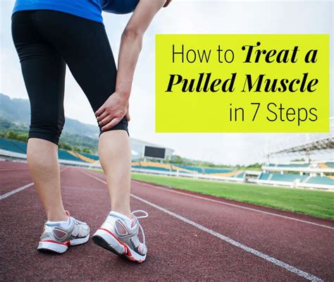 How To Treat A Pulled Muscle In Steps Every Time You Exercise You