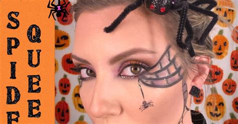 Easy Halloween Makeup Spider Queen