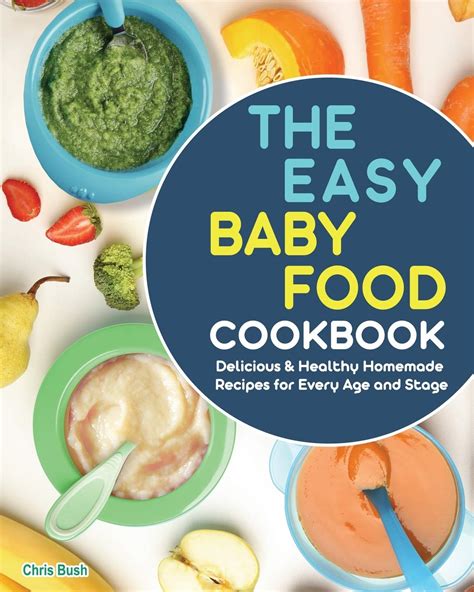 The Easy Baby Food Cookbook Delicious And Healthy Homemade Recipes For