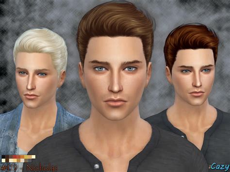 Sims 4 Hairs ~ Cazycx Tumblr Nicholas Hairstyle