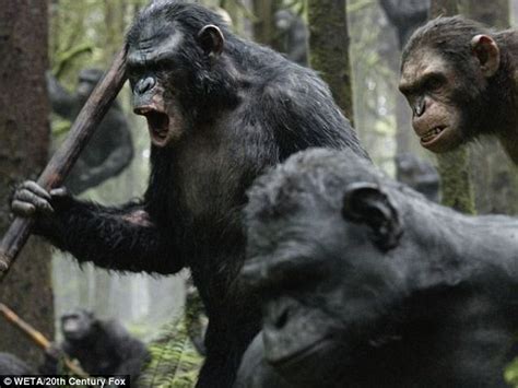 New Stills From Dawn Of The Planet Of The Apes Show Primates With Guns