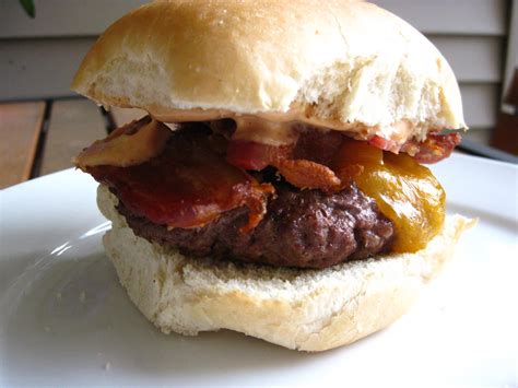 A Taste Of Home Cooking Burger Friday Bbq Bacon Burger