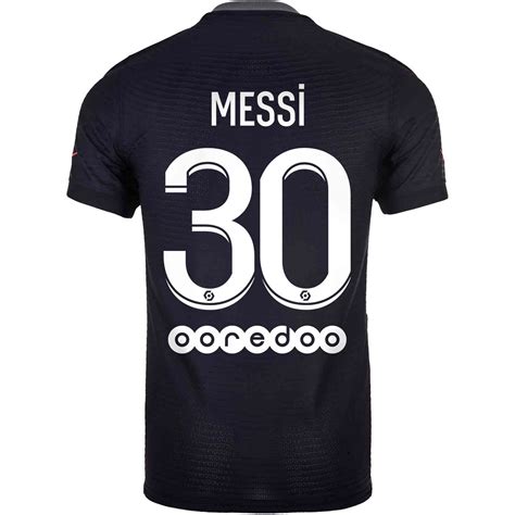 202122 Nike Lionel Messi Psg 3rd Match Jersey Soccerpro