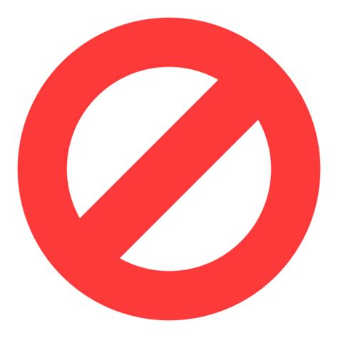 Banned Free Icon