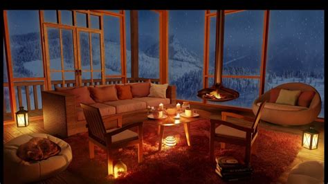 Instant Sleep In Minutes With The Sound Of A Snowstorm A Cozy