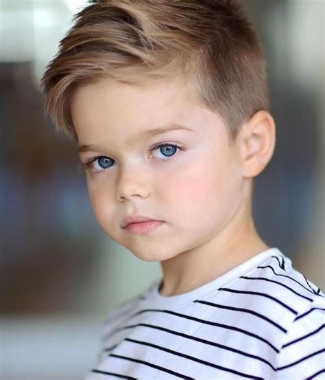 For kids haircuts, going to a salon and stylist who has experience cutting kids hair will give them a enjoyable time. 23 Trendy and Cute Toddler Boy Haircuts Inspiration this ...