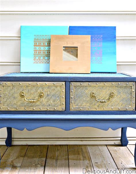 Modern style coffee table sofa feet kitchen table legs bathroom cabinet cupboard feet, diy furniture hardware. Wood Coffee Table Makeover {Two Tone Paint Job ...