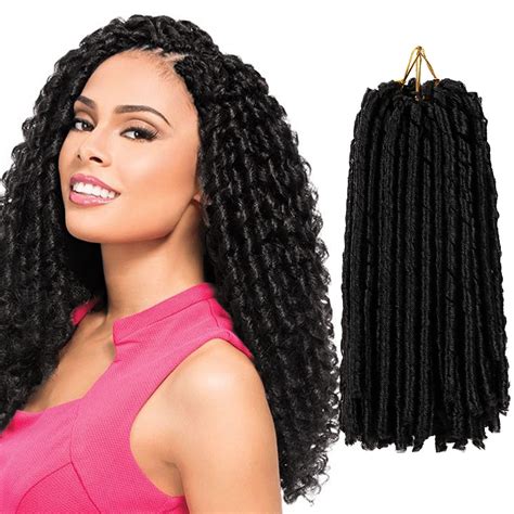 buy urban soft dread crochet hair 4 packs straight faux locs crochet hair soft dreadlocks locs