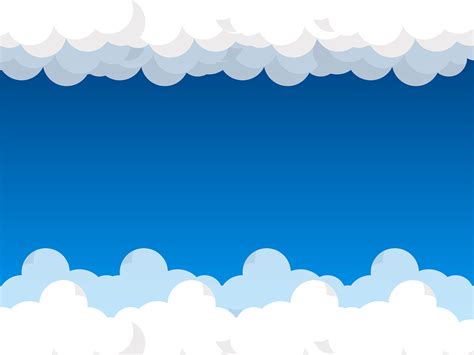 Gambar Awan Kartun Vektor
