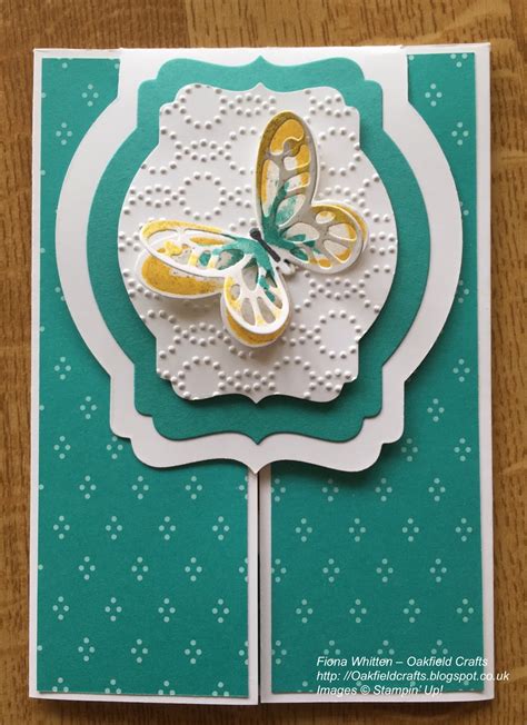 Oakfield Crafts Gate Fold Card With A Difference