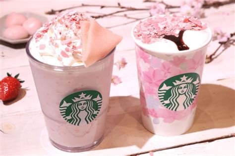 Starbucks Sakura Strawberry Latte Starbmag