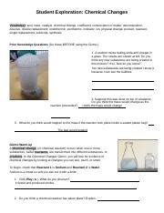 Chemical changes gizmo answer key is really a story with regards to a professional plus a businessman that produces us reflect on what our vision and purpose is. Chemical Changes Gizmo you will look for evidence of ...