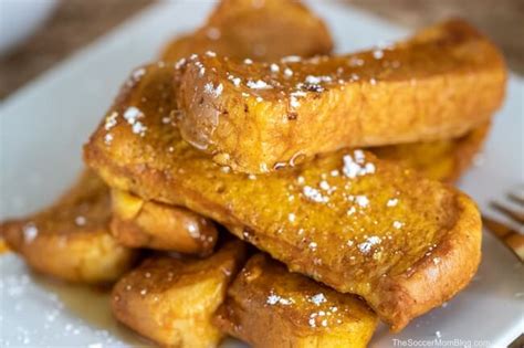 Pumpkin French Toast Sticks Easy And Decadent Fall Breakfast Recipe