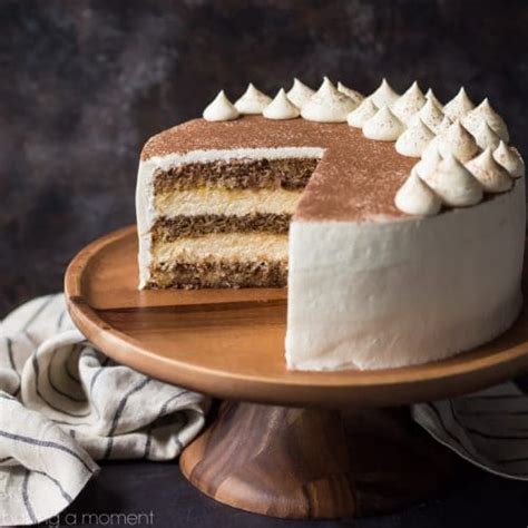 Tiramisu Cake Just Like The Traditional Italian Dessert In Cake Form