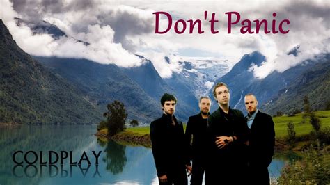 Coldplay Dont Panic With Lyrics Hd 4k Youtube