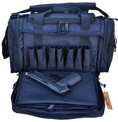 Range Bag Handguns Tactical Gear Shooting Gun Padded Pistol Case Ammo