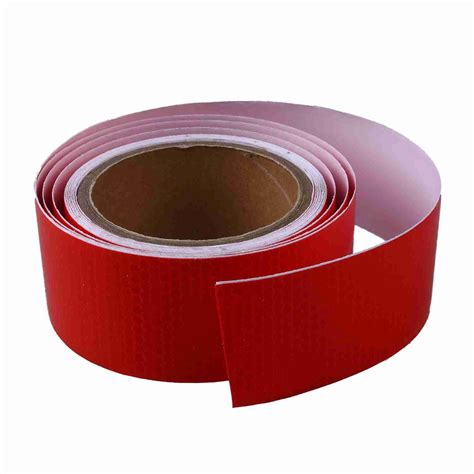 10m x 5cm self adhesive tape light reflecting tape red-in Reflective ...