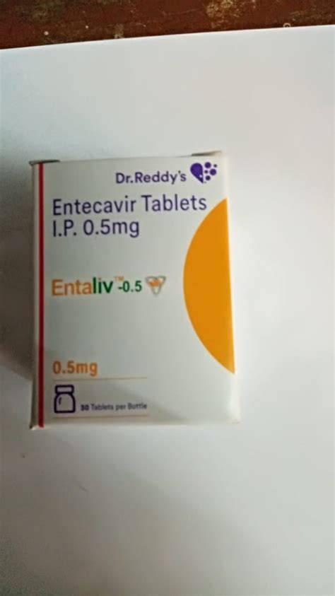 Entecavir Tablets Ip Packaging Type Strip 30 Tablets At Rs 2359box