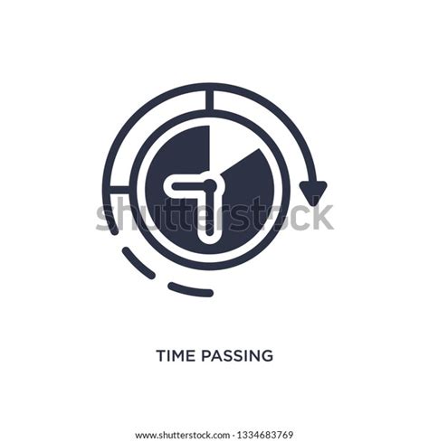 Time Passing Icon Simple Element Illustration Stock Vector Royalty