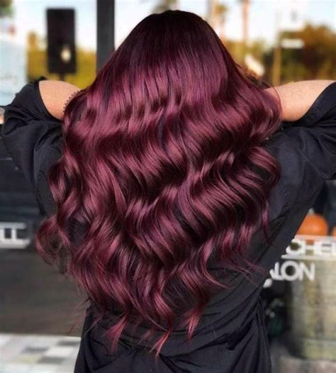 60 Most Gorgeous Hair Dye Trends For Women To Try In 2019 Wine Hair