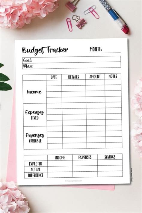 Free Printable Finance And Budget Planner