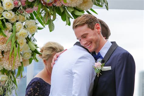 “more emotional than just a wedding” inside one of australia s first same sex nuptials into