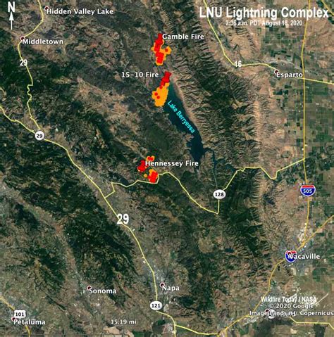 Napa Valley Fire Map 2020 Map Of Interstate