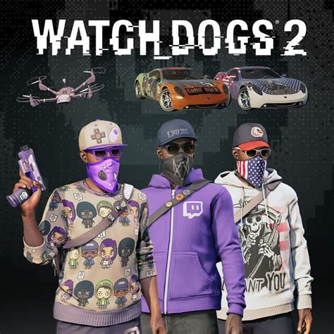 Watchdogs 2 Fully Decked Out Bundle 2017 Playstation 4 Box Cover