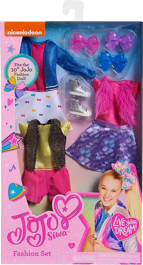 Just Play Jojo Siwa Multipack Outfits For 10 Inch Jojo