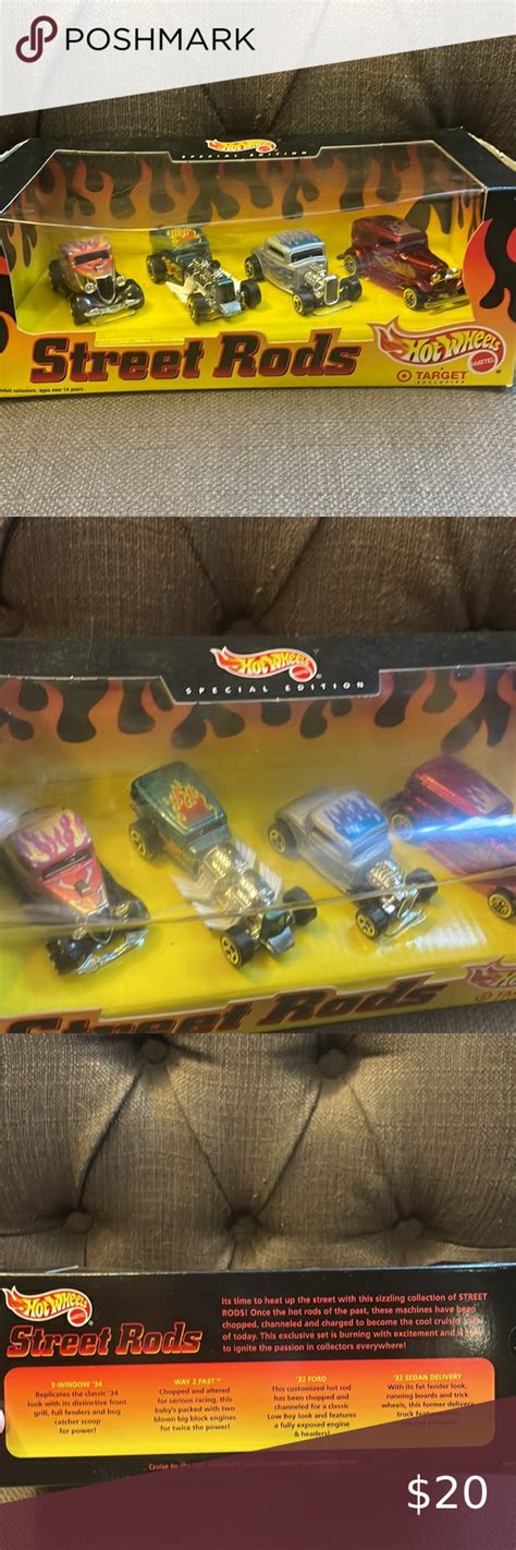 Nwt Hot Wheels Street Rods A Target Exclusive In 2023 Street Rods