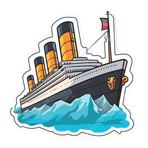 Gcm Titanic Stickers Shipping Vector Clipart Shipping Clipart Titanic