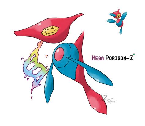 Mega Porygon Z By Leafyheart On Deviantart