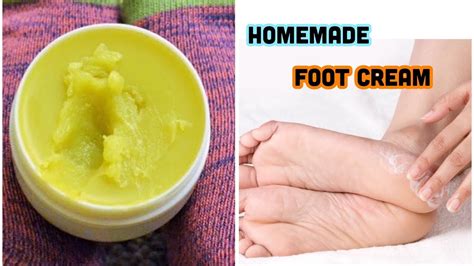 Remedy For Cracked Heels Diy Foot Cream Youtube