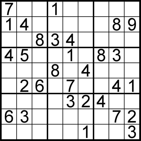 8 Best Images Of Printable Sudoku With Answers Free Medium Printable