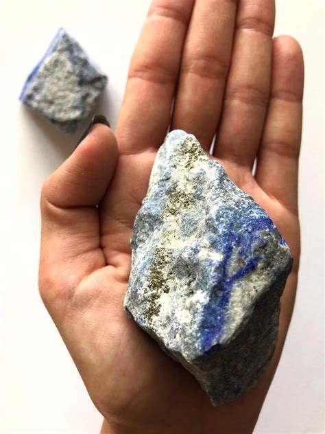 Lapis Lazuli Rough Natural Rock Mineral Crystal Specimen Etsy