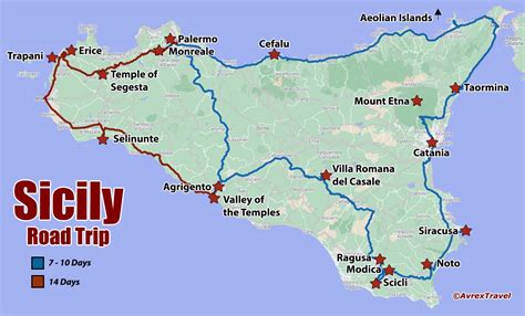 Sicily Self Drive Tour Your 7 Day To 14 Day Itinerary Avrex Travel