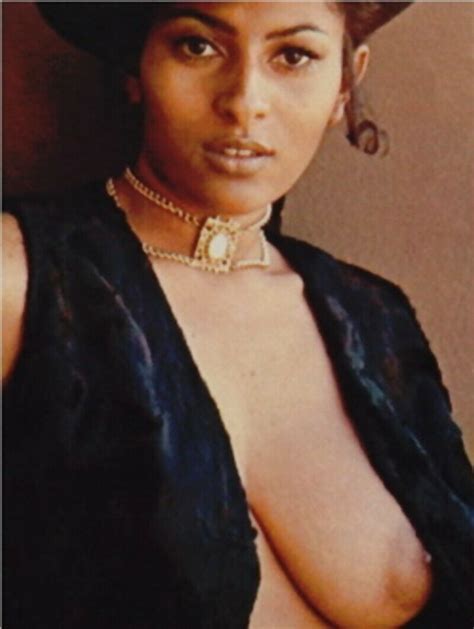 Pam Grier Sexy For Photo X Picture Celebrity Print EBay Foxy Brown Pam Grier Miley Cyrus
