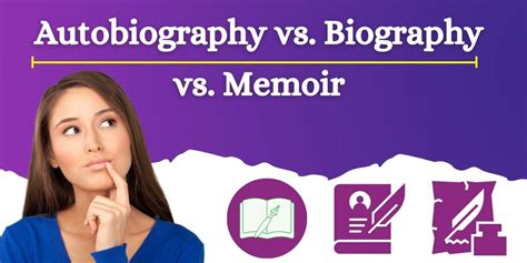 Autobiography Vs Biography Vs Memoir Whats The Difference Hooked To Books