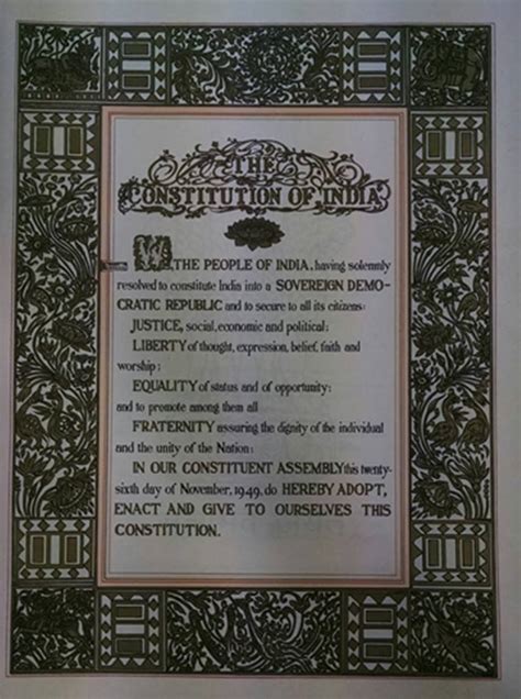 The Preamble What Does It Say And What Does It Mean To India And Its Constitution Explained