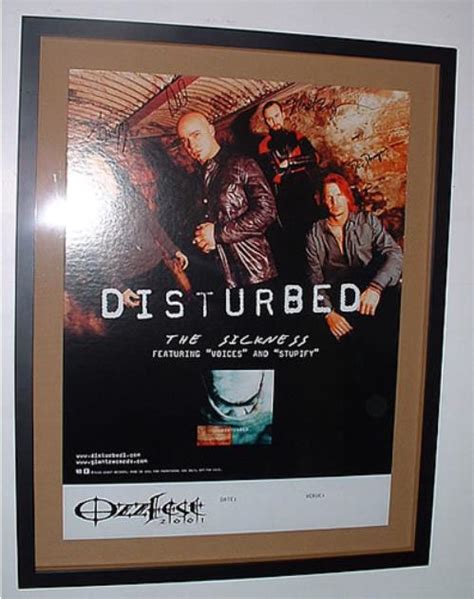 Disturbed The Sickness Ozzfest 2001 Us Promo Memorabilia 309713